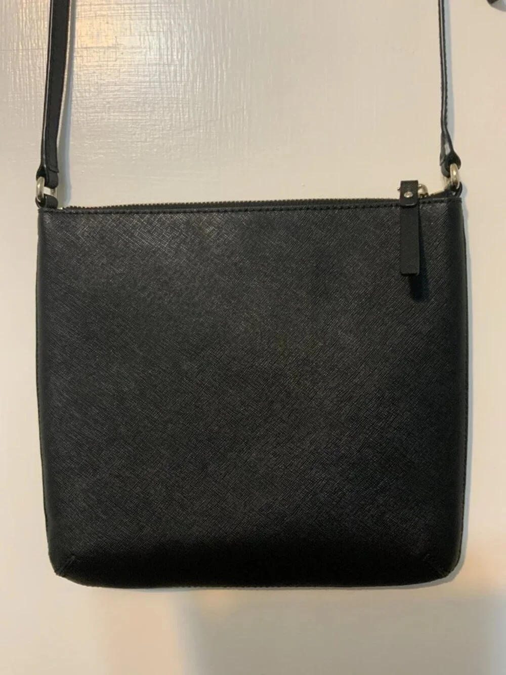 Kate Spade Laurel Way Rima Crossbody – Black – Gold Tone 🔥